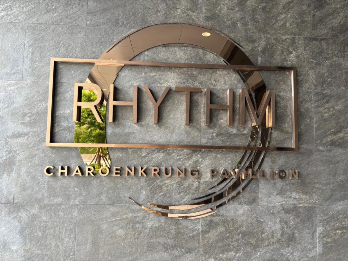 6708-088 ให้เช่า คอนโด สะพานตากสิน กรุงธนบุรี สุรศักดิ์ BTSสะพานตากสิน Rhythm Charoenkrung Pavillion 2ห้องนอน วิวไม่มีตึกสูงบัง