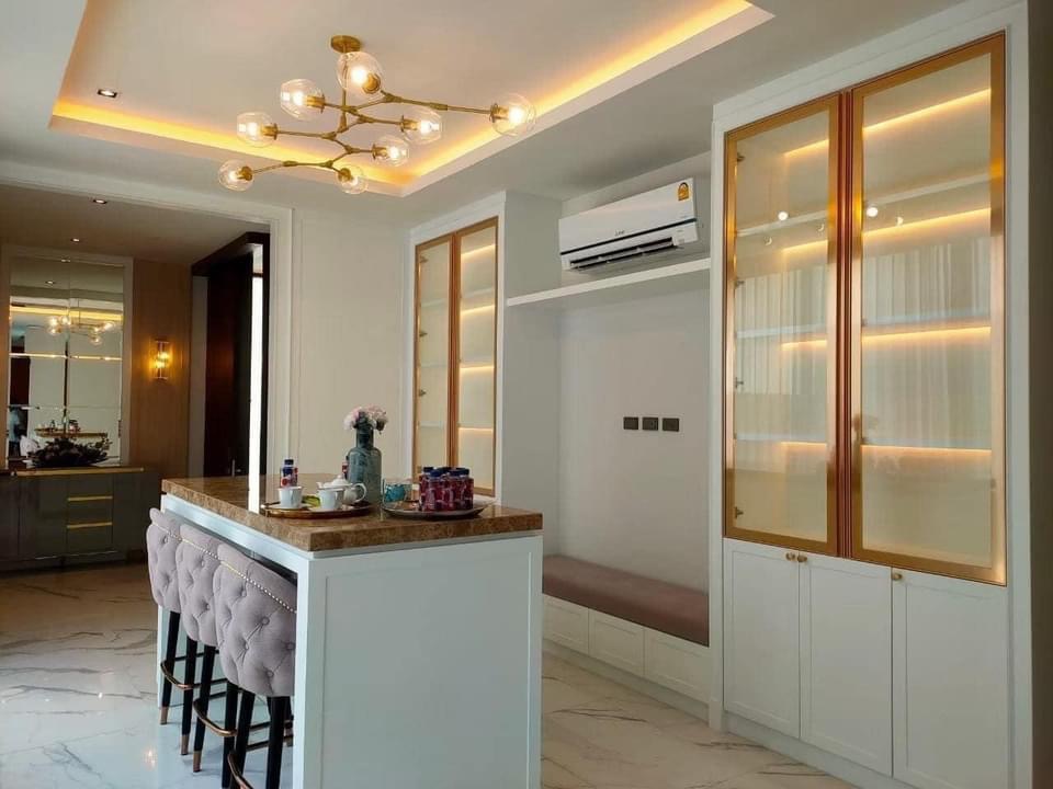 6609-072 House for Sale,Rent Kasetnamawin,Ladprao, 4-storey house, 4 bedrooms,Modern Luxury style, ready to move in.