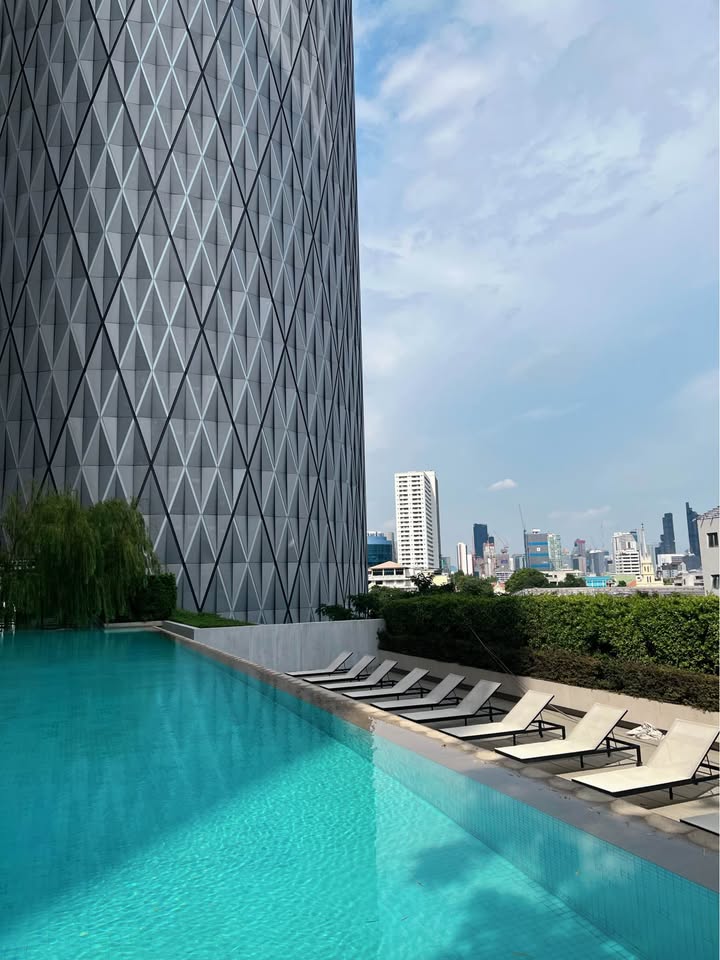 6711-188 ให้เช่า คอนโด คลองสาน BTSคลองสาน Banyan Tree Residences Riverside 1 นอน วิวแม่น้ำ