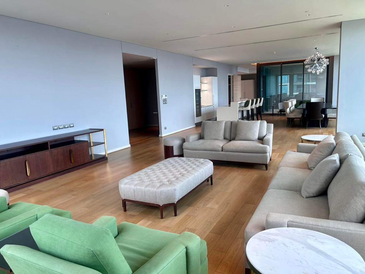 6707-027 ให้เช่า คอนโด Penthouse หลังสวน ชิดลม เพลินจิต BTSเพลินจิต SINDHORN RESIDENCE 3ห้องนอน วิวฝั่งสถานฑูต