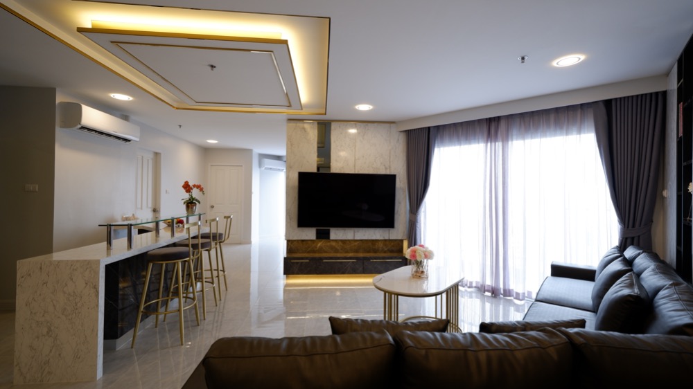 6801-040 ให้เช่า คอนโด พระราม9 MRTพระราม9 BELLE GRAND RAMA9. Duplex 3 ห้องนอน