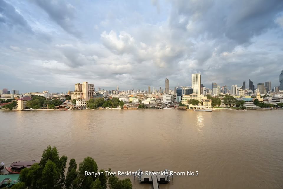 6801-056 ขาย คอนโดหรู เจริญกรุง, BTSคลองสาน, Banyan Tree Residences Riverside Bangkok, วิวแม่น้ำ