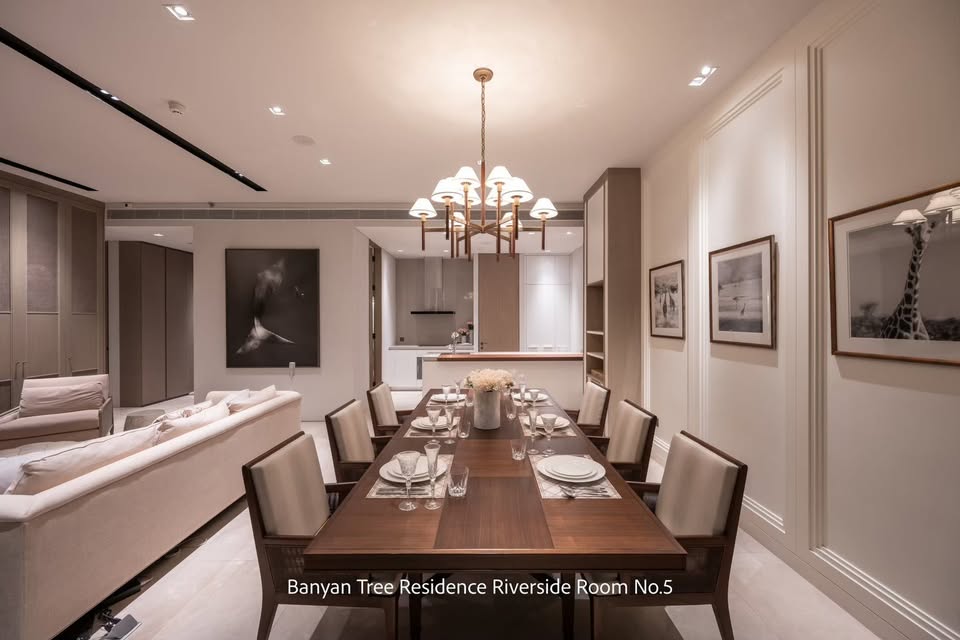 6801-056 ขาย คอนโดหรู เจริญกรุง, BTSคลองสาน, Banyan Tree Residences Riverside Bangkok, วิวแม่น้ำ