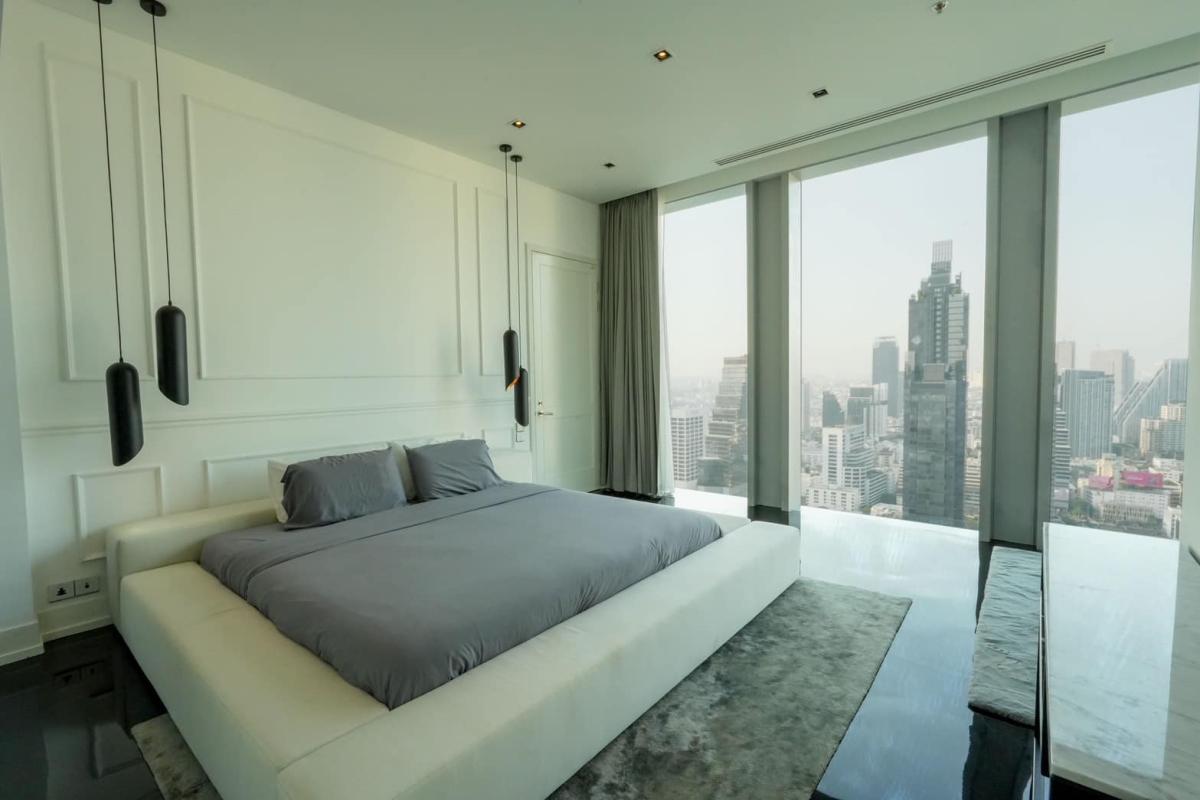 6803-011# ให้เช่า คอนโด สาทร สีลม BTSช่องนนทรี The Ritz-Carlton Residences, Bangkok 2ห้องนอน ชั้นสูง